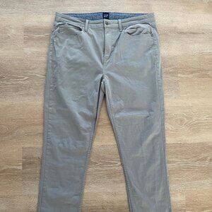 Gap Men's Slim Fit 5 Pocket Pants Gray 38x32